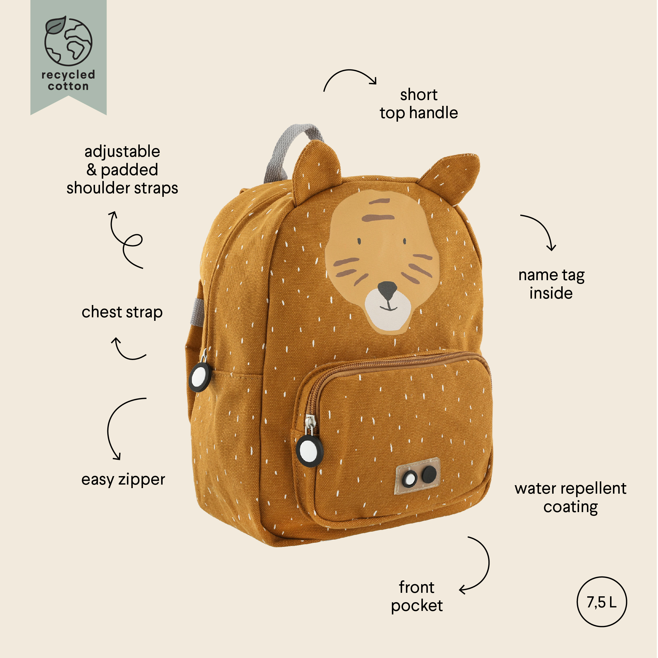 Backpack - Mr. Tiger